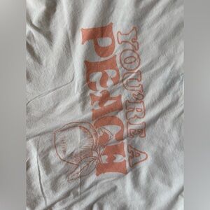 Billabong White Graphic Tee